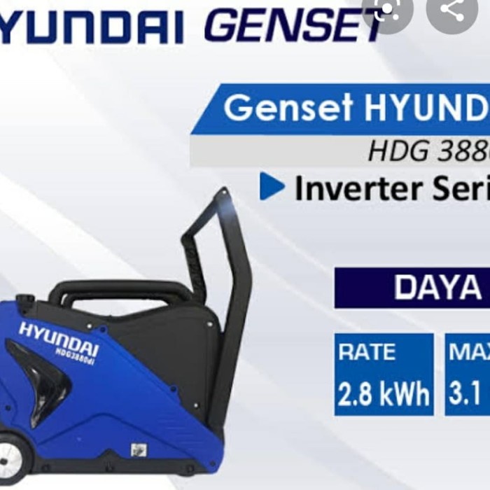GENSET HYUNDAI HDG3880DI