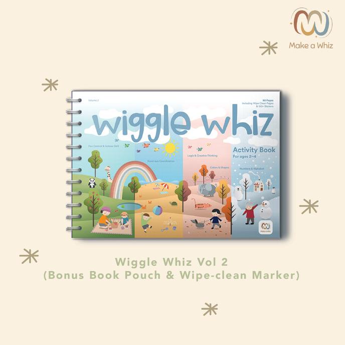 

SALE Wiggle Whiz 2 Activity Books Termurah