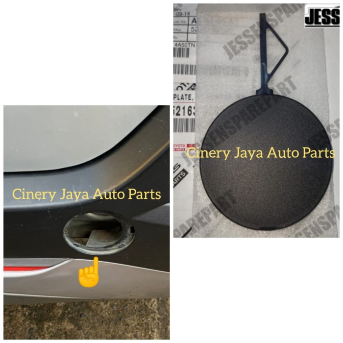Cover Tutup Derek Towing Bemper Bumper Belakang Rush Terios 2019-2021 Ready