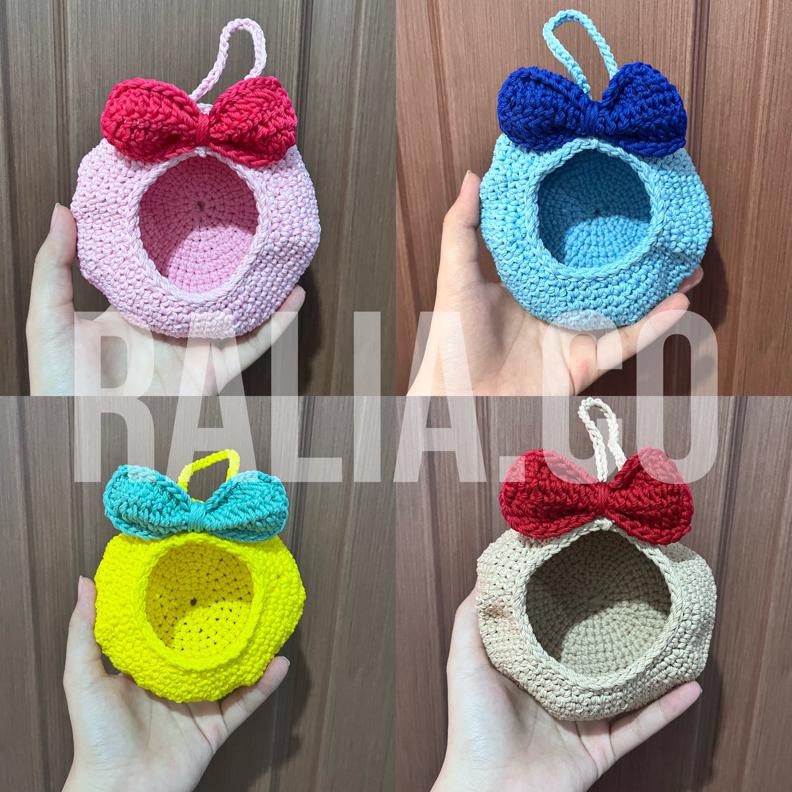 Premium Pouch Rajut Sugar Glider Hamster Landak Mini By Ralia Tempat Tidur Sugar Glider