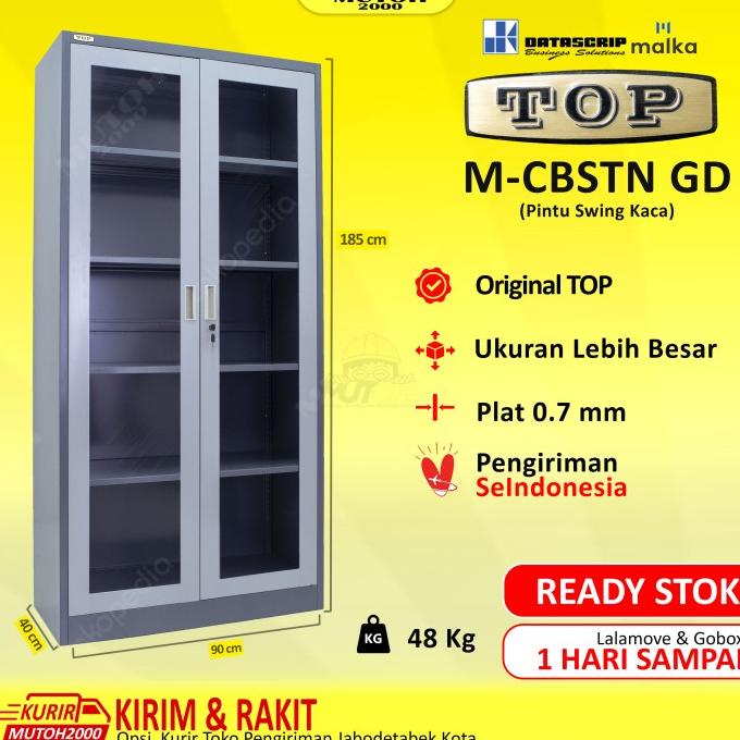 

[ Megaelektro99 ] Top Cbstn-Gd Lemari Arsip Lemari Besi 2 Pintu Swing Kaca Terbaik