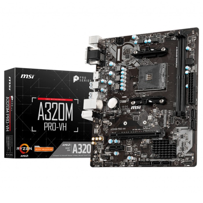 MSI A320M PRO-VH AMD AM4 MOTHERBOARD