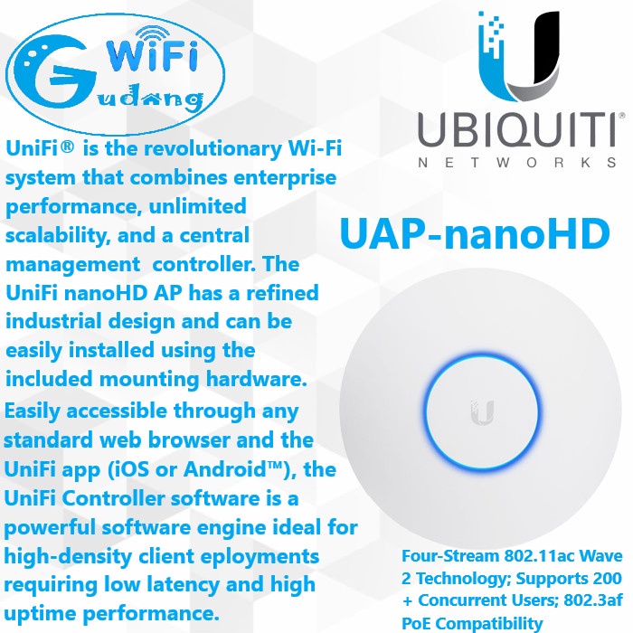 Ubiquiti UAP-NANO-HD UniFi nanoHD