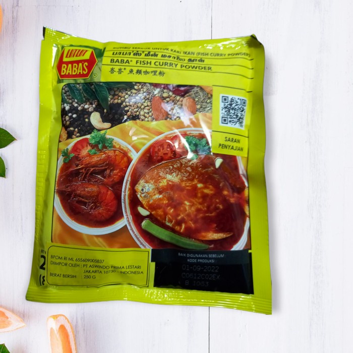 

<<<<<] Babas Fish Curry 1 dus 40 pcs