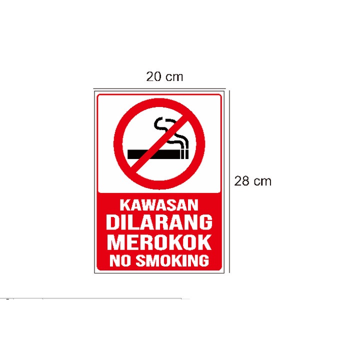 

Terlaris - Stiker Vinyl Kawasan Dilarang Merokok Informasi Lokasi No Smoking Area