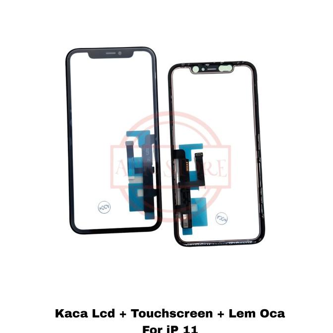 KACA LCD + TOUCHSCREEN + LEM OCA + FRAME FOR IPHONE 11