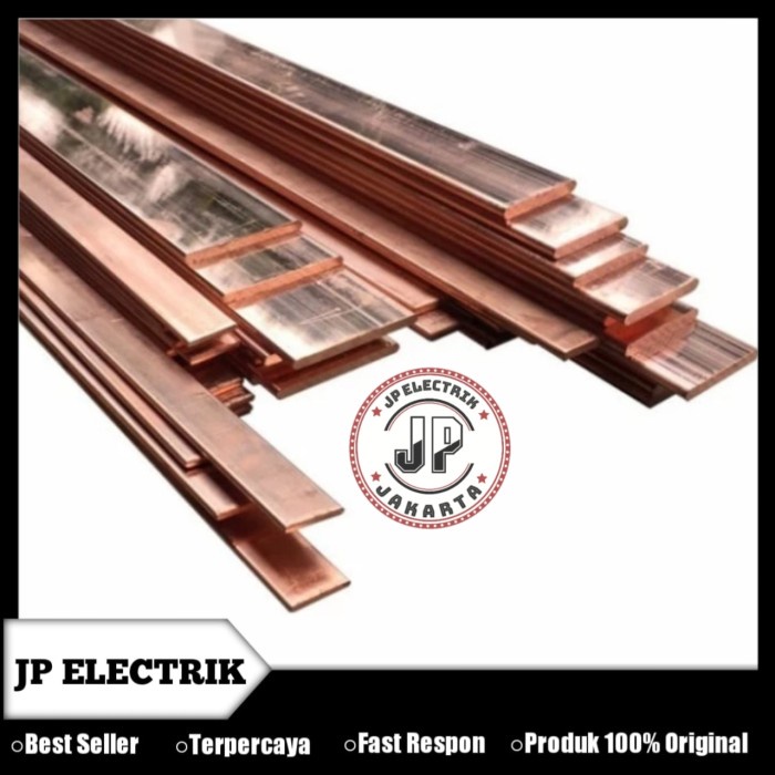Terbaru Busbar Tembaga 3X25 Mm Busbar Import 3X25Mm Full Tembaga Promo Terlaris
