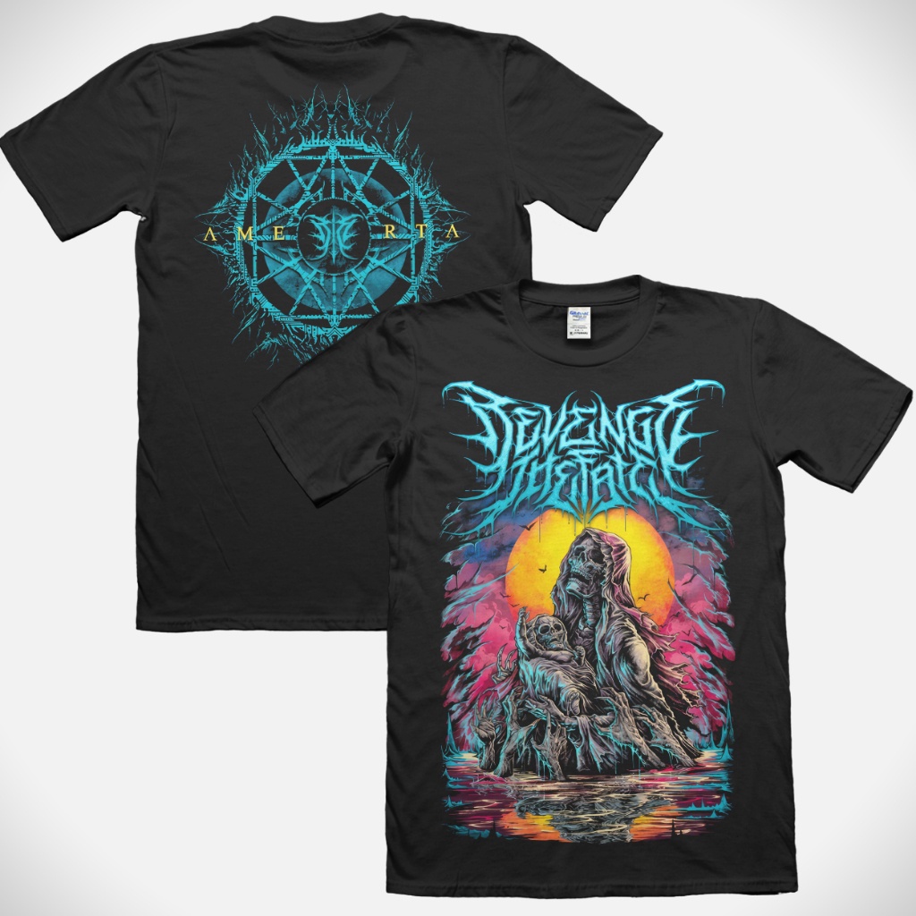 [LIMITED] BEST PRODUCT Magnitude T-Shirt Revenge The Fate - Amerta NEW ARRIVAL Kaos musik Kaos band