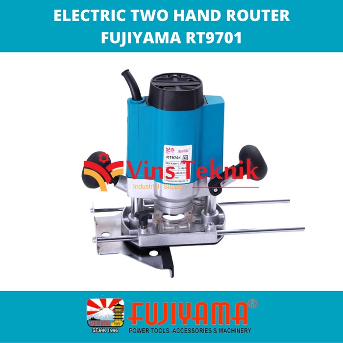 FUJIYAMA RT9701 mesin profil router trimmer besar two hand RT 9701 -Lulas G