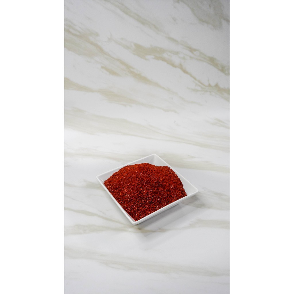

Gochugaru Kasar Korea Hae Cham Red Pepper Chilli Powder Cabe Bubuk 1Kg
