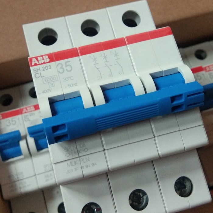 Mcb 3 Phase 35A Abb Modif