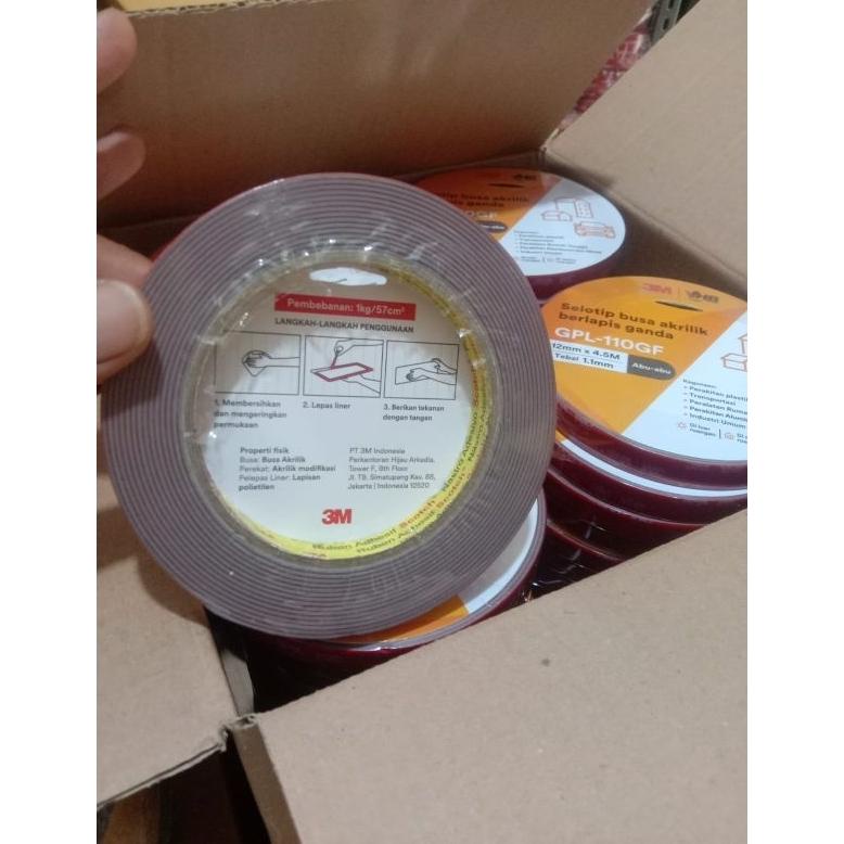 

Terjangkau - Double Tape VHB 3M 4900 24mm dan 12mm - Double Tape 3M VHB - Double tape merah - Lem 3M bolak balik !!