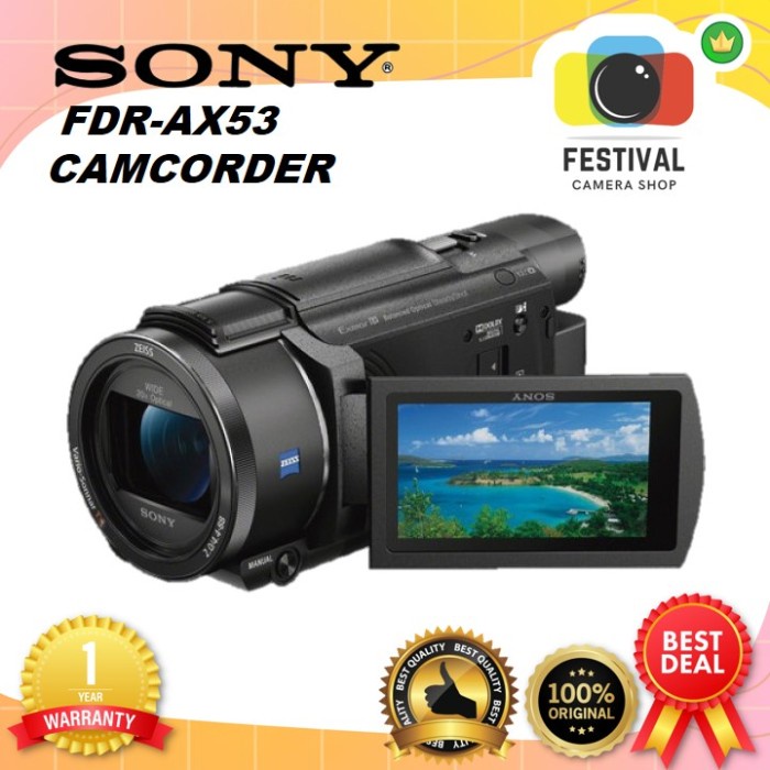 SONY FDR-AX53 4K ULTRA HD HANDYCAM CAMCORDER