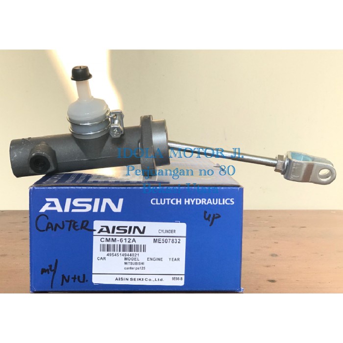 Cm Assy Master Kopling Atas Mitsubishi Ps Canter Cmm-612A Aisin -Asli- Kode Hk212