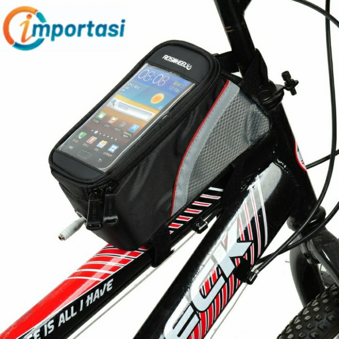 ROSWHEEL Tas Sepeda Phone Holder Touch Waterproof Bicycle Bag