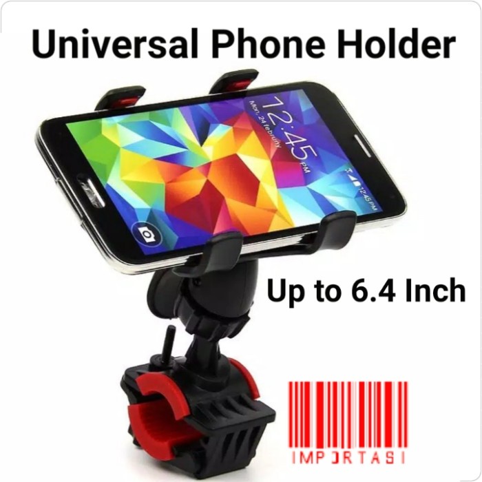 S031 Phone Holder Universal Sepeda Scooter Motor Mijia Ninebot Segway
