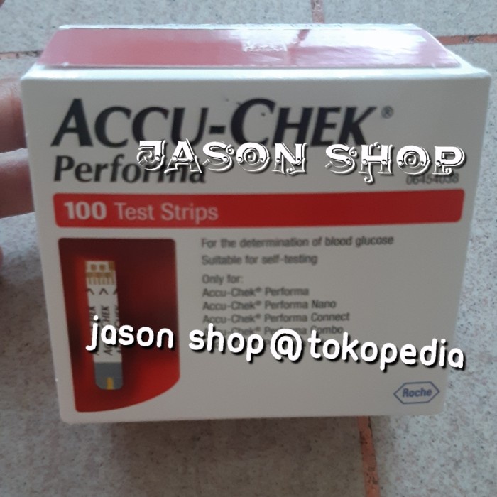 Ready Alat strip gula darah Accu Check Performa/Accu Check performa isi 100