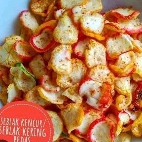 

Seblak kencur pedas enak renyah 250gram snack lebaran