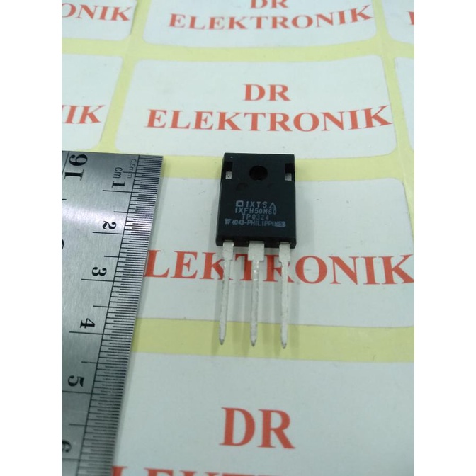Terbaru Transistor 50N60 seri IXFH50N60 dre3 Kualitas Baik