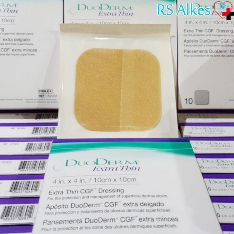 Terjangkau Duoderm extra thin 4x4 in / Duoderm extrathin / Duoderm 10x10 cm Convatec ~