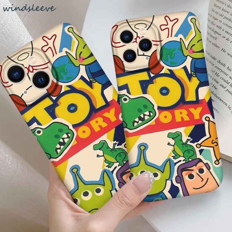 Toy Story Three Eyy Boy Case Case Case Hard Case Cocok untuk iPhone 13 IPhone 11Pro 7Plus-Win