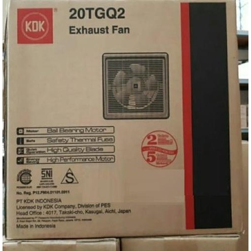KDK EXHAUST FAN CEILING KDK 20 TGQ2, EXHOUSE KDK 8 INCH FITRIYANTI1210