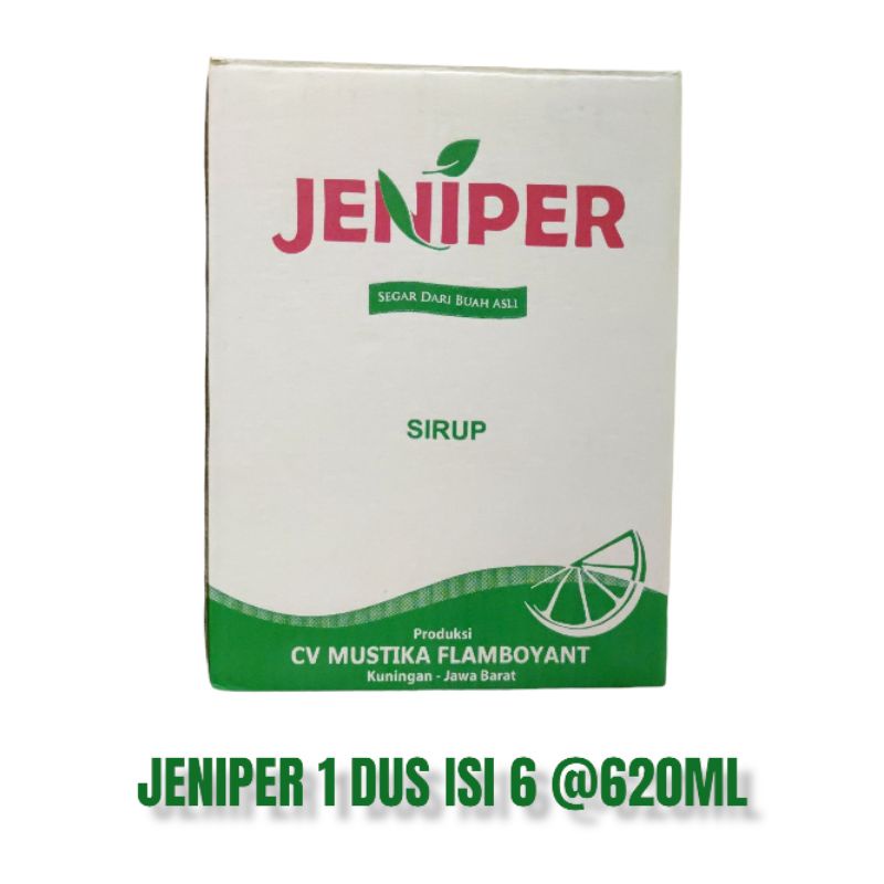 

Sirup Jeniper 1Dus Isi 6 @620Ml Khas Kuningan