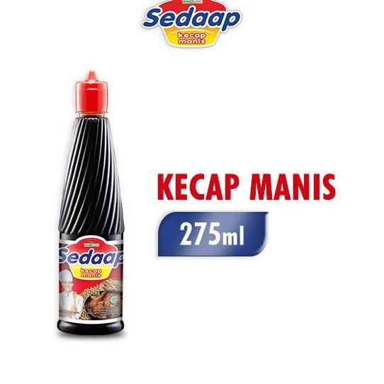 

Sedaap Kecap Manis Botol 275 Ml