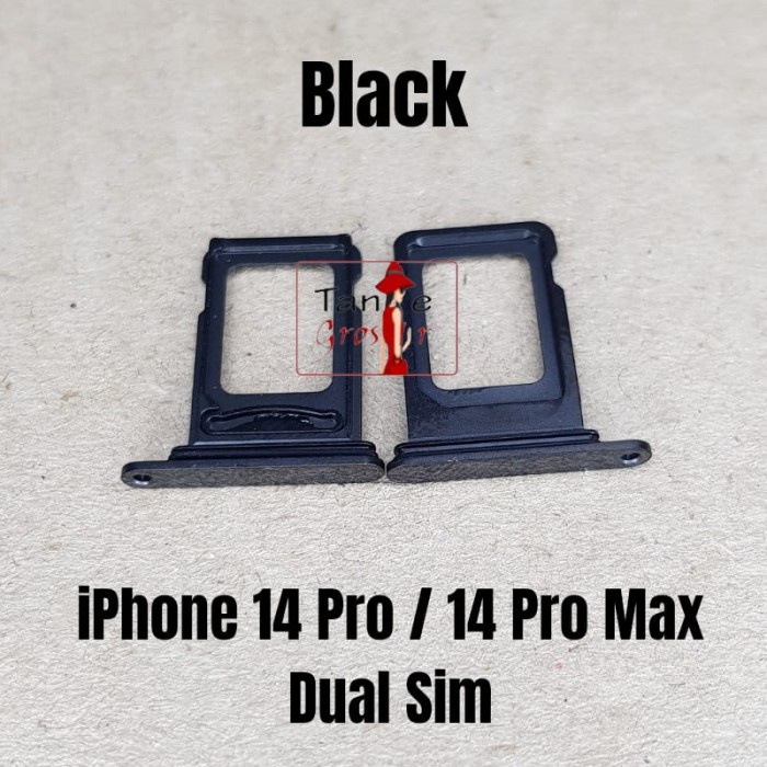 Promo Slot Sim Tray Iphone 14 Pro Max Dual Simcard Simlock Tempat Sim Card