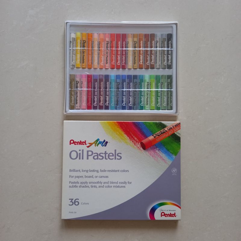 

[ Set ] Krayon Crayon Oil Pastels Tel Phn-36 / 36 Warna