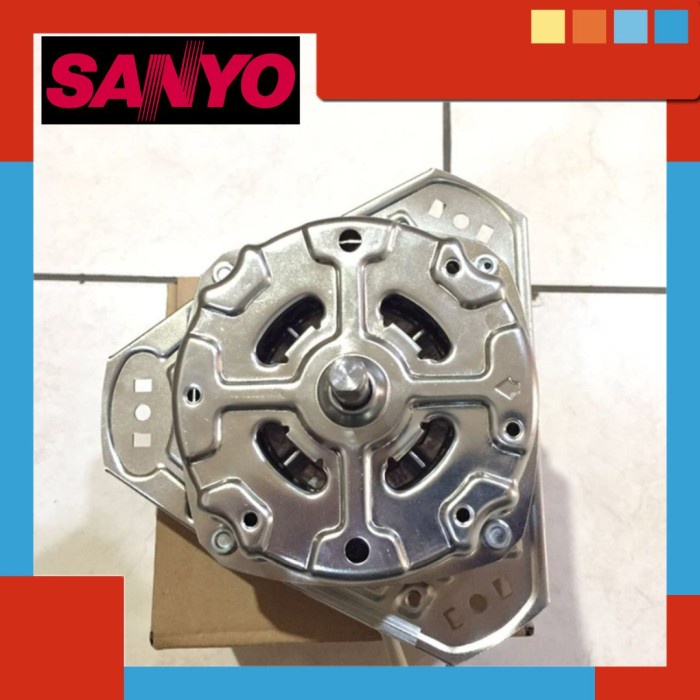 Motor Spin Sanyo Sw-755Xt Dinamo Pengering Mesin Cuci Sw-755 Sw755 Best