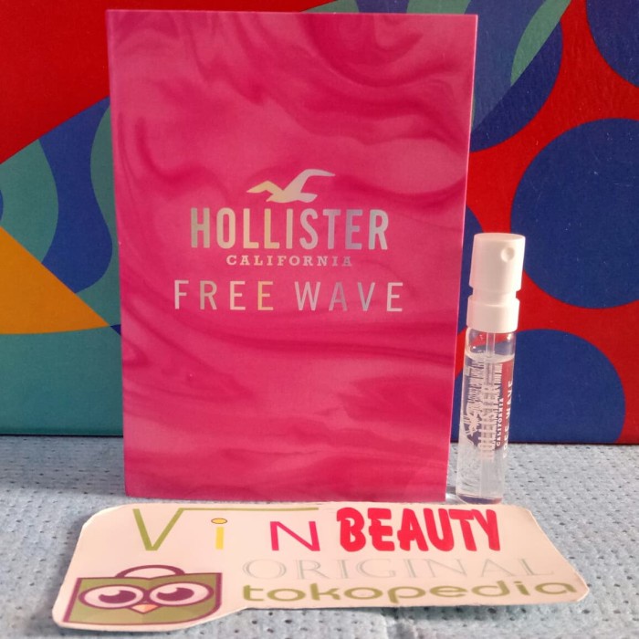 OCacaca- Vial Parfum Hollister California Free Wave EDP For Women