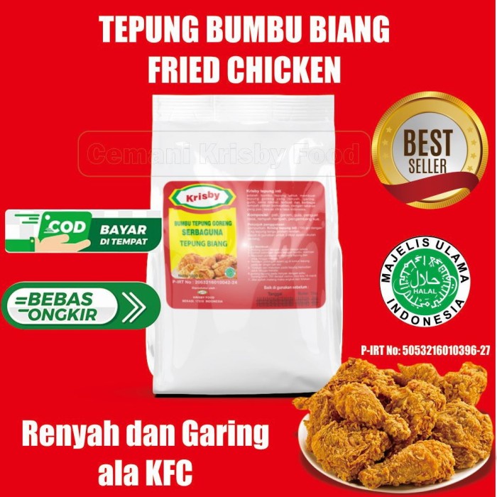 

Promo!! tepung biang inti 1 kg fried chicken