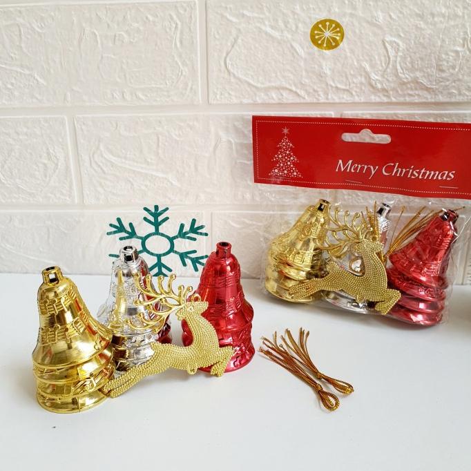 

Paket Lonceng Rusa Isi 13 Set Hiasan Pohon Natal Dekorasi Parcel Murah Pengiriman Cepat