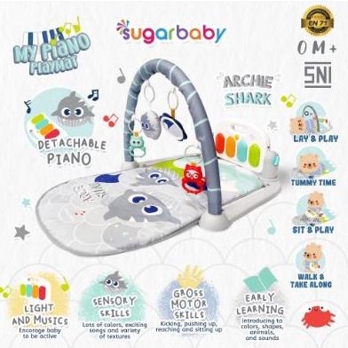 Sugarbaby Piano music Playmat Baby Playgym Sugar Baby Musical Playmat