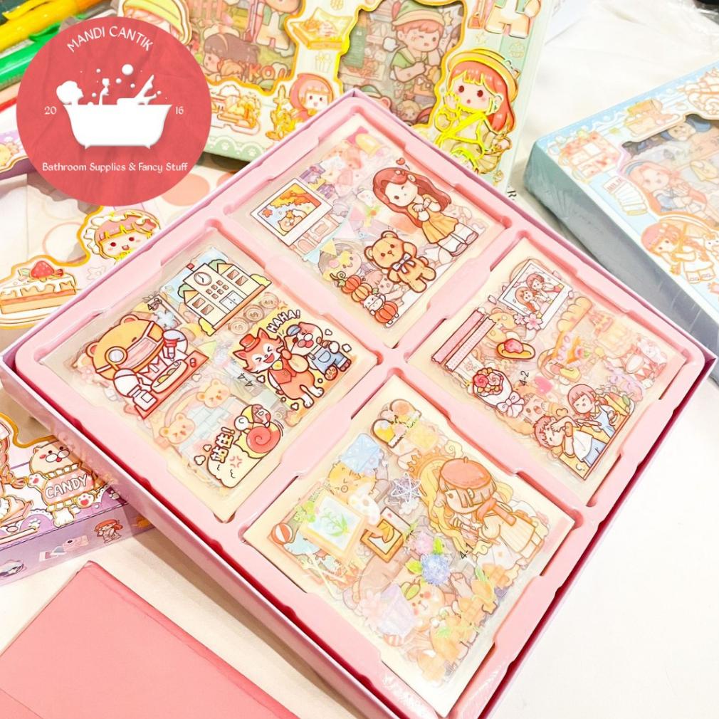 

Terlaris Sticker Waterproof Sticker Masu Versi 5 Dapat Box Isi 100 Lembar BisaCod