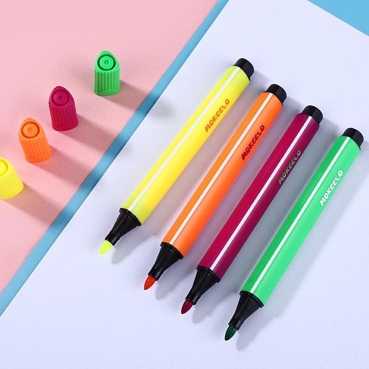 

12/24/36/48/60 Colors Set Watercolor Brush Art Markers Pens Coloring