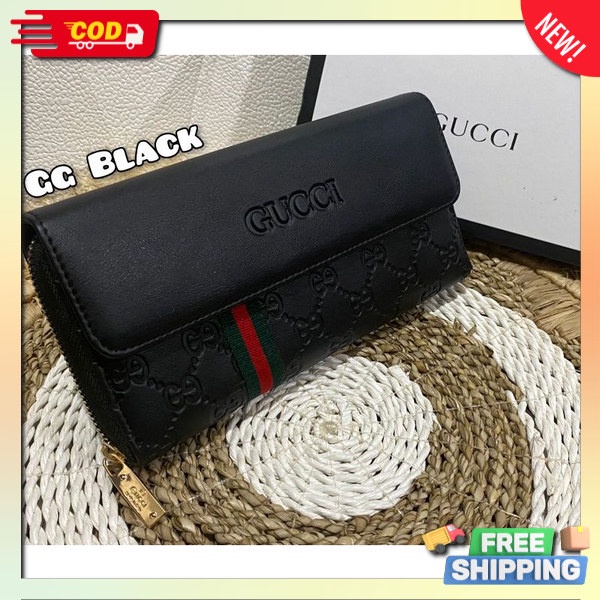 Promo Bisa Cod Dompet Uang Kekinian Serbaguna Modern Sompet Cewek Korea Import Donpet Panjang Kartu 