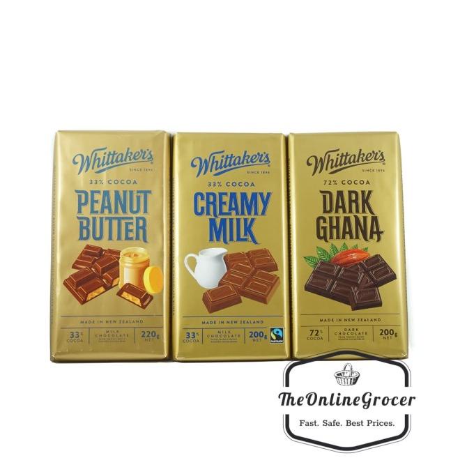 

Whittakers Block Chocolate/Coklat batang 200g cila