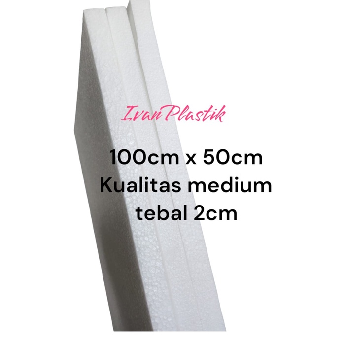 

TERLARIS Styrofoam Lembaran Kualitas Medium