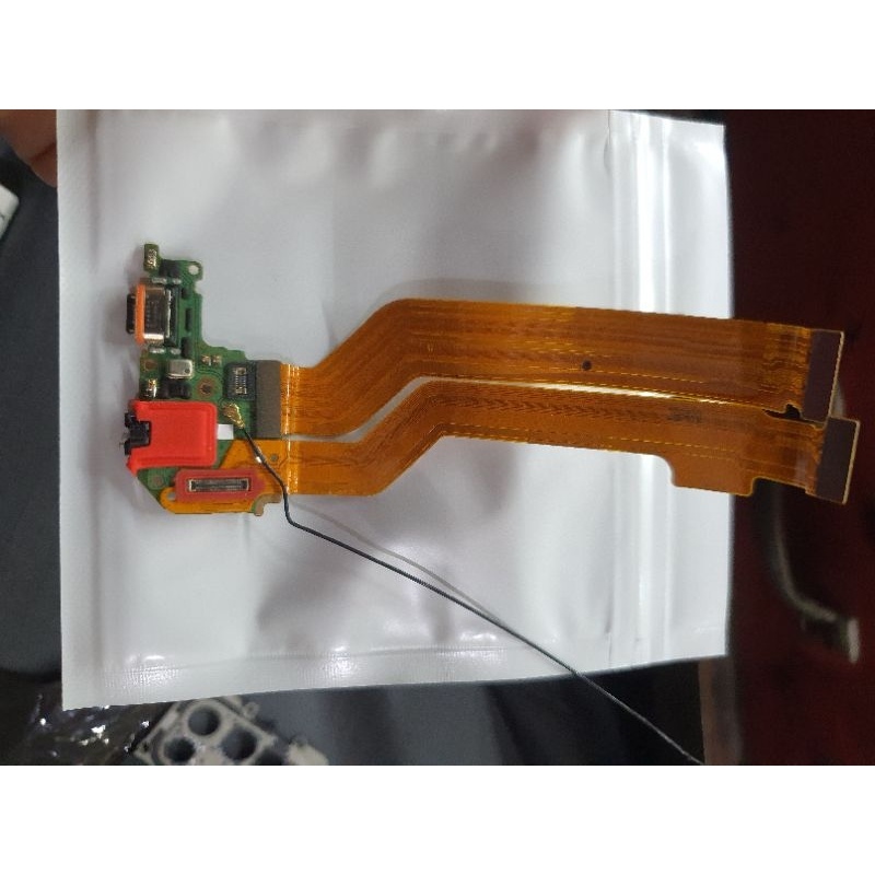 Konektor Cas Board Cas Dan Fleksibel Penghubung Vivo V19 Versi Global Ori Cabutan