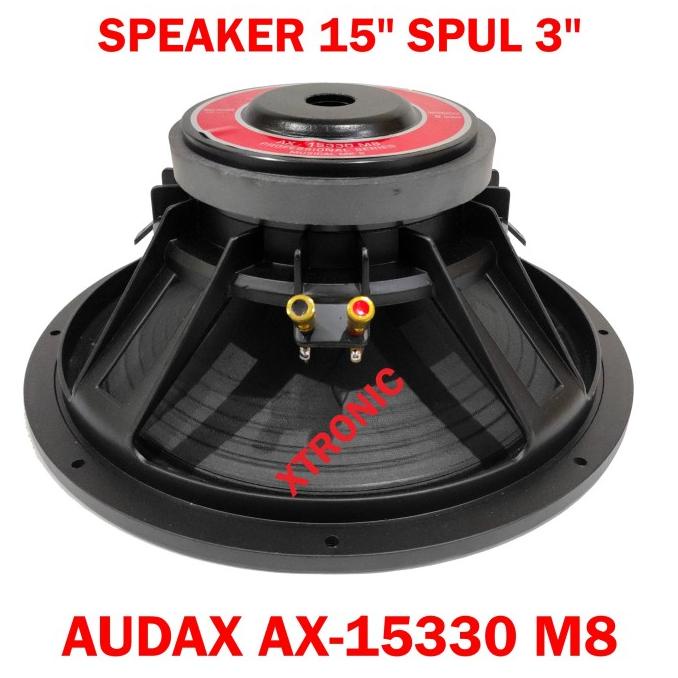 Speaker Audax AX 15330 M8 Speaker 15inch AX15330 FR 15 inch Original