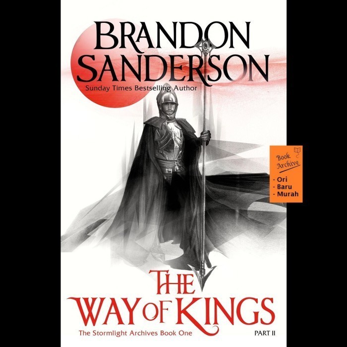 [COD] Ready Stock The Way Of Kings Part 2 Brandon Sanderson Limited