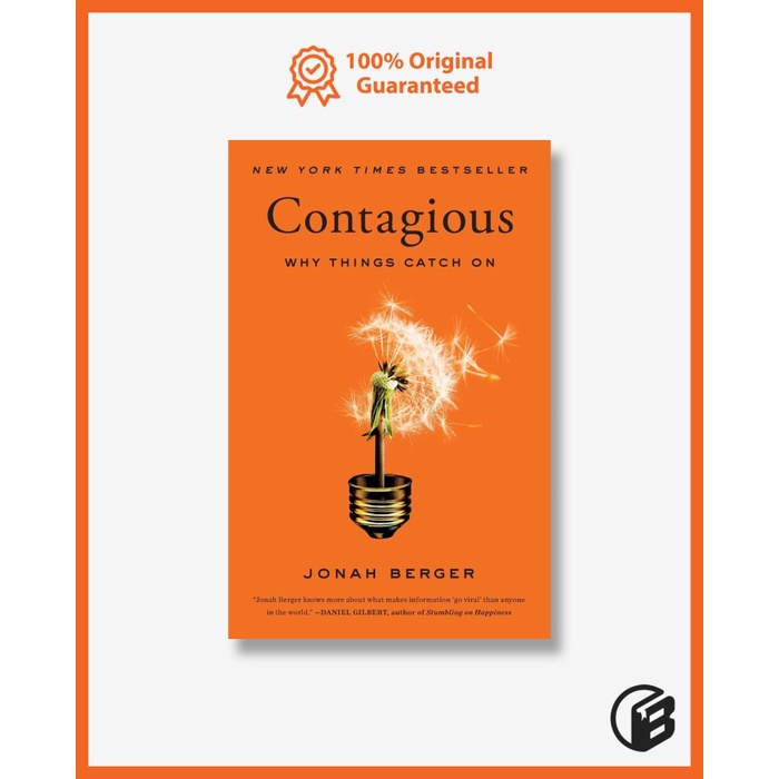 

Buku Import Contagious by Jonah Berger (Original Paperback Softcover)