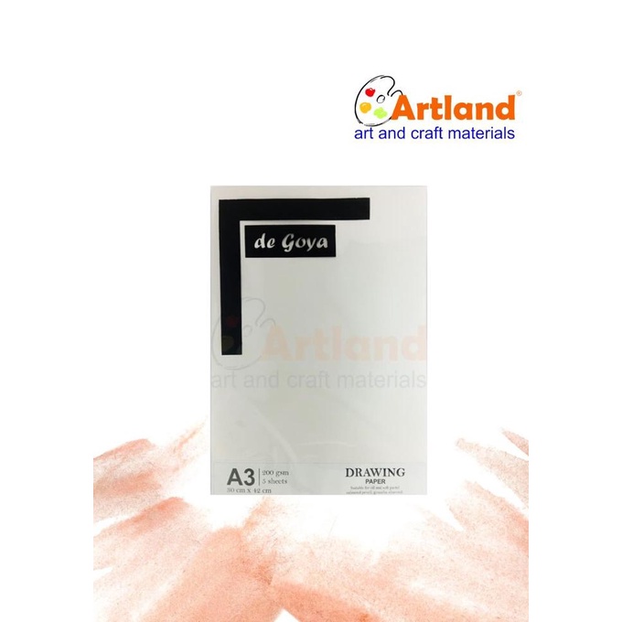 

Big Sale ] De Goya Akademia Drawing Paper A3200 5Lb Limited Edition