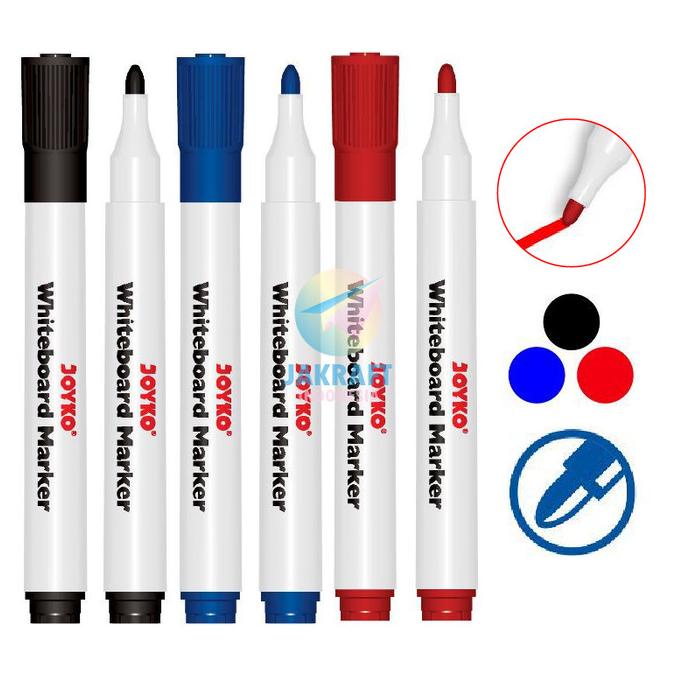 

Spidol Papan Tulis Joyko Wm-65 Whiteboard Kaca Glassboard Marker Kode 995