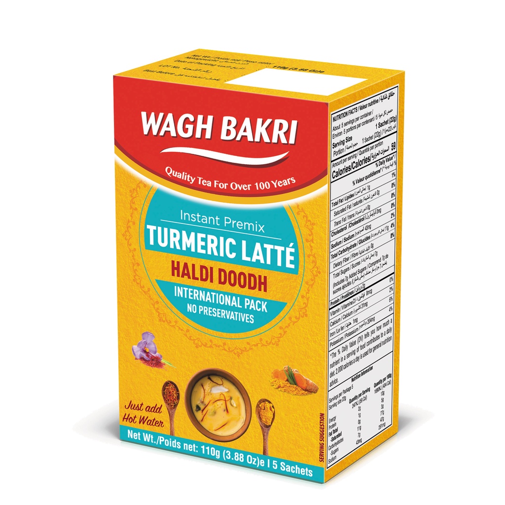 

numan Serbuk Kunyit Latte Wagh Bakri 110g