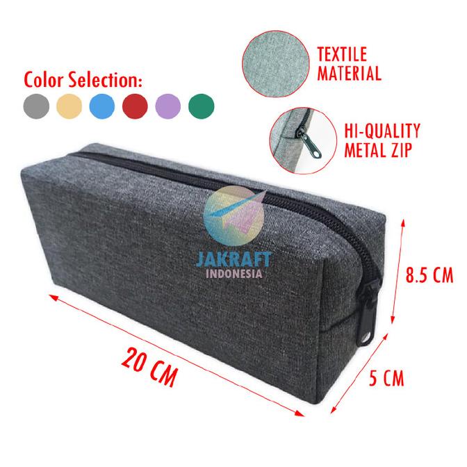 

Tempat Pensil Kain Zipper Ff-133 Pen Pencil Textile Case Warna Lengkap Kode 108