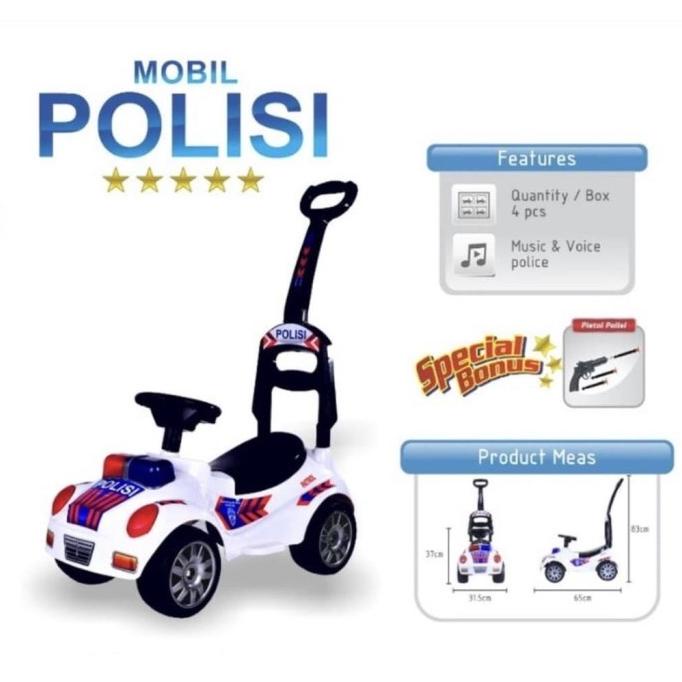 mobil dorong polisi / mobilan polisi