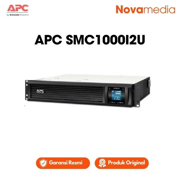UPS APC SMC1000I2U APC SMART-UPS C 1000VA LCD RM 2U 230V SMC1000i-2U